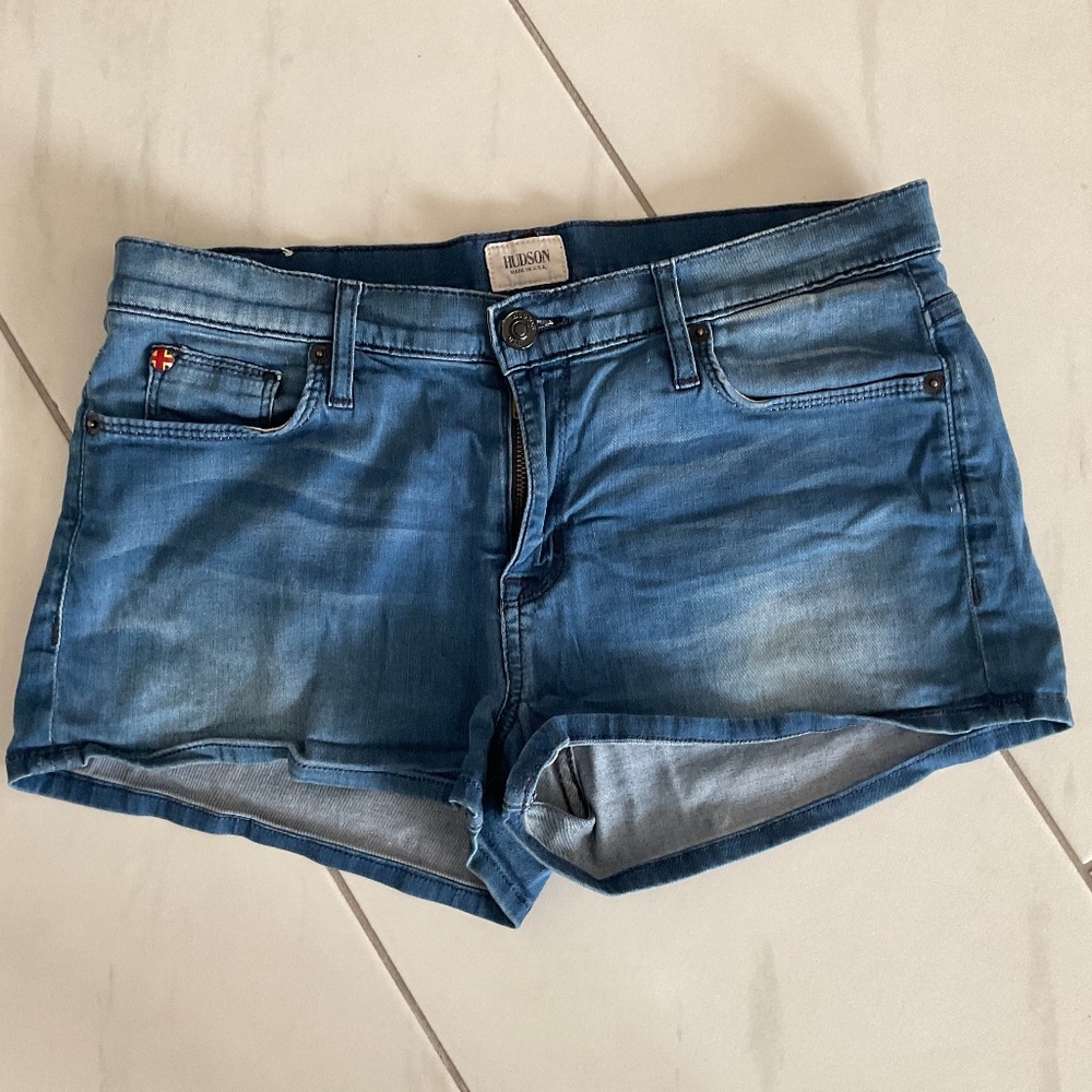 Hudson denim jean shorts 29 MIA shade B